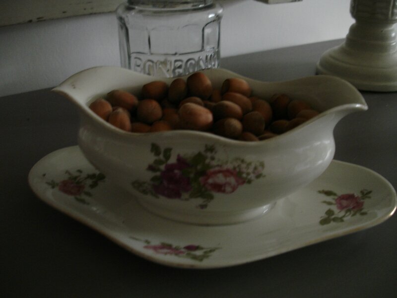 Saucière fleurs