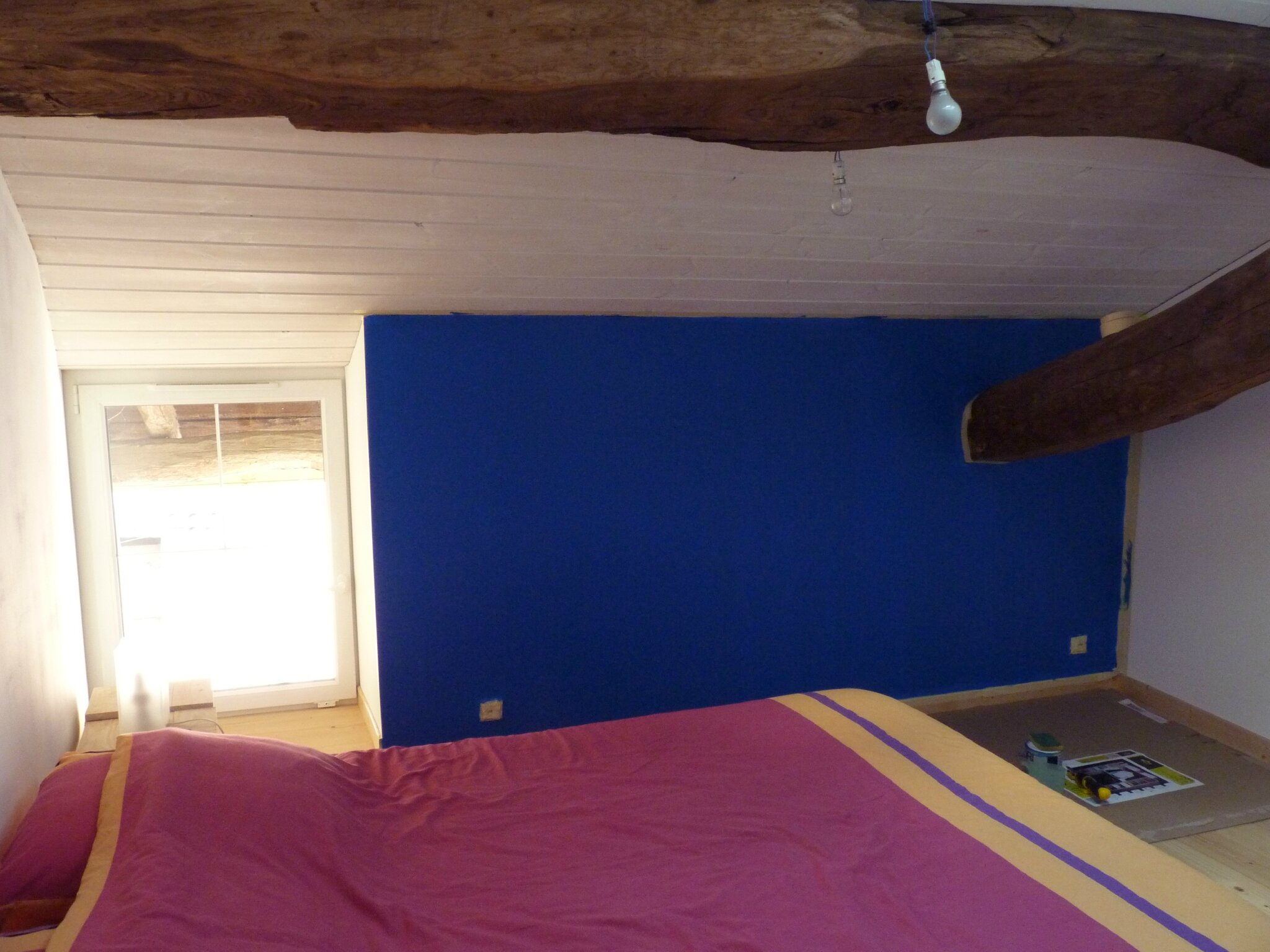 Bleu cobalt pour la chambre la maison des leymuriens