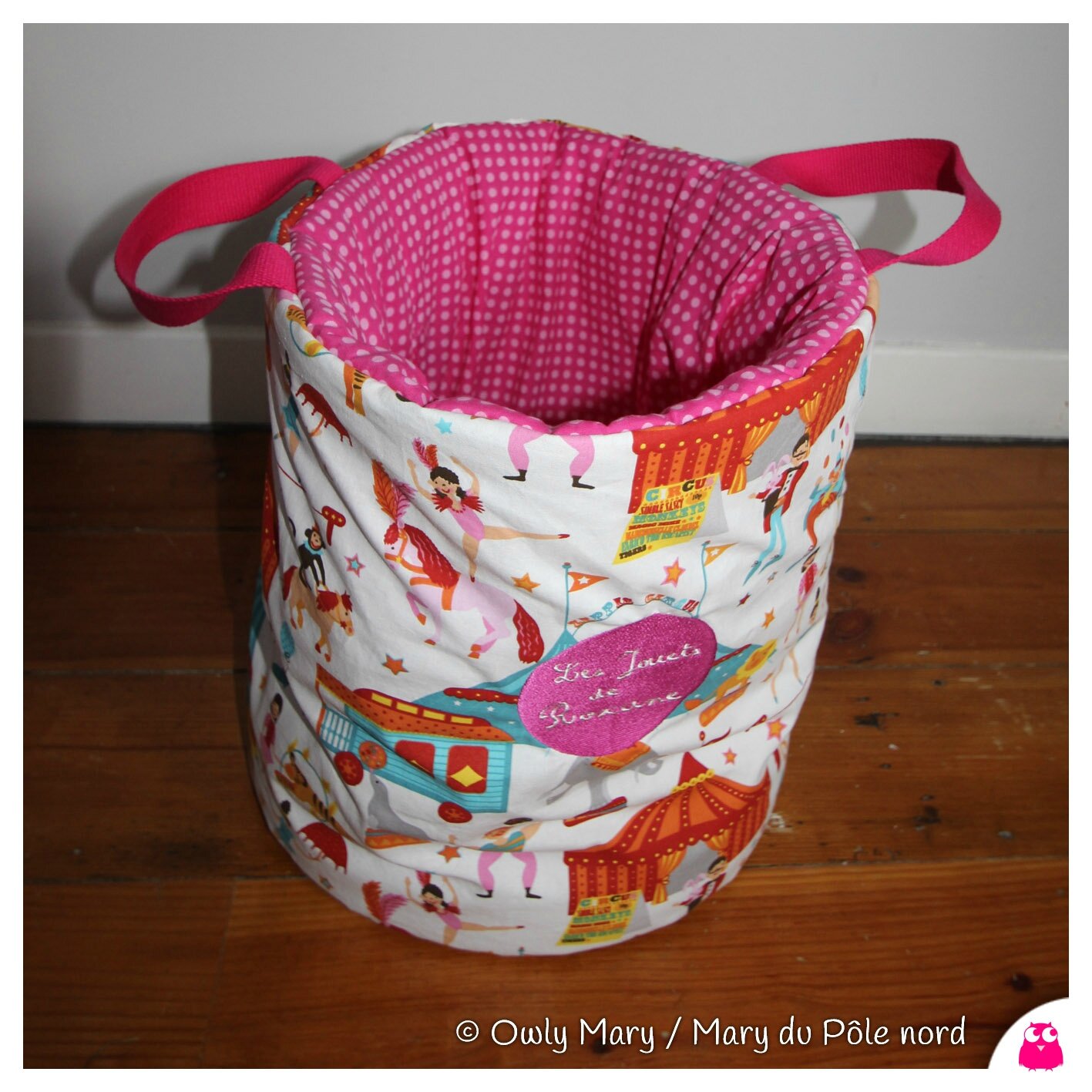 Imgg 0500 cirque panier sac rangement jeu jouet fille chambre bebe ...