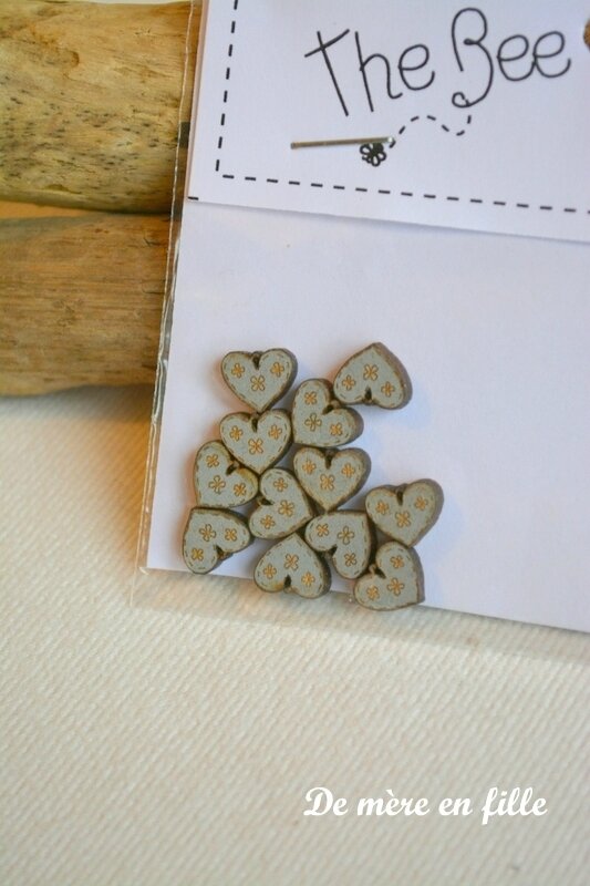 Mini coeurs gris TM5