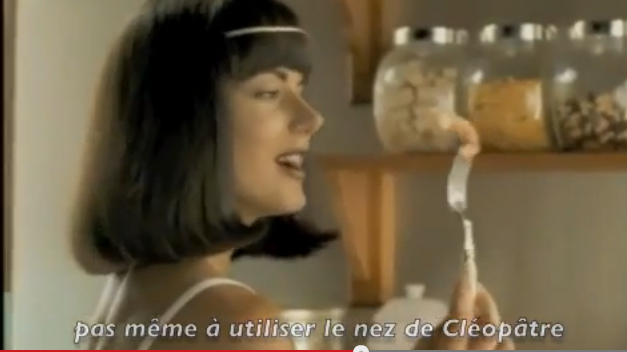 cleopatre a rencontre cesar dans