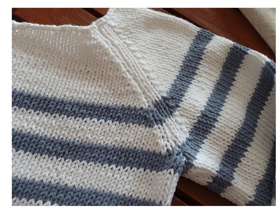 faire des emmanchures au tricot
