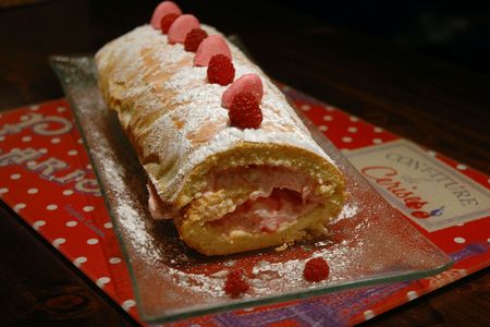 Buche fraises tagada