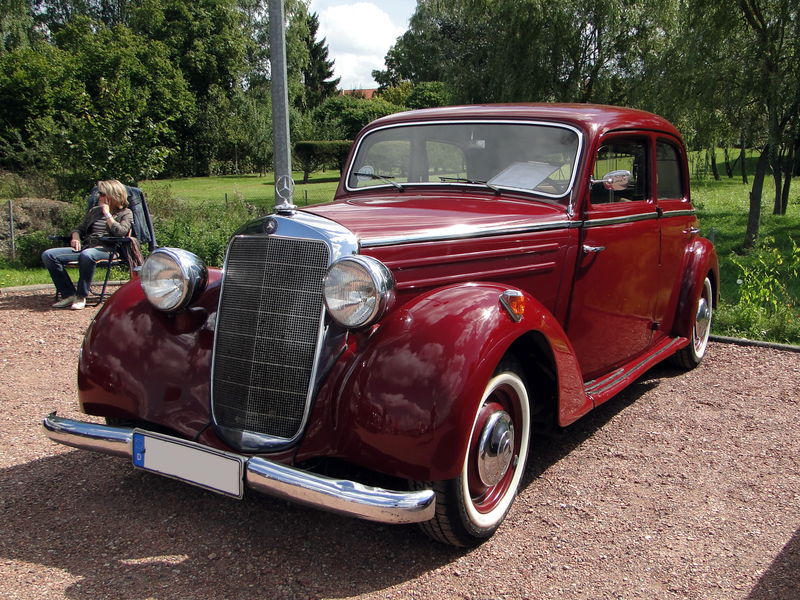 Mercedes benz 170 sd 1954 #4