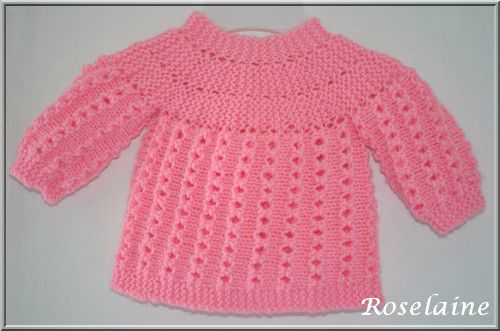 comment tricoter des brassieres pour bebe