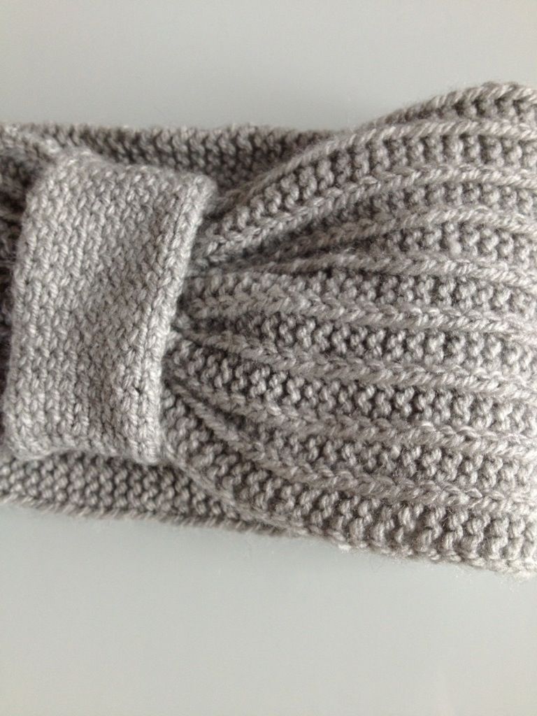 tricoter un headband