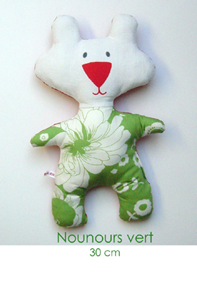 Nounours vert