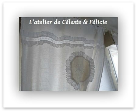 Jolies fenetres l'atelier de céleste et félicie Rideaux a volant