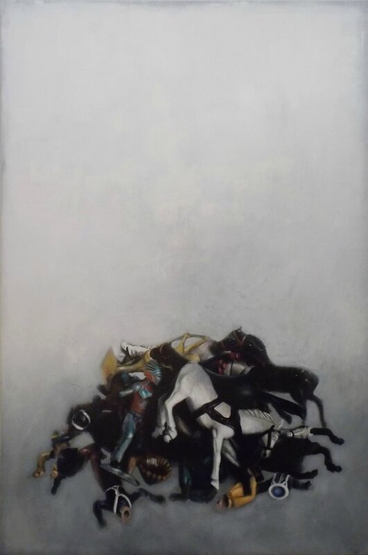 Tas n20 - 195 x 130 cm - acrílico sobre lienzo