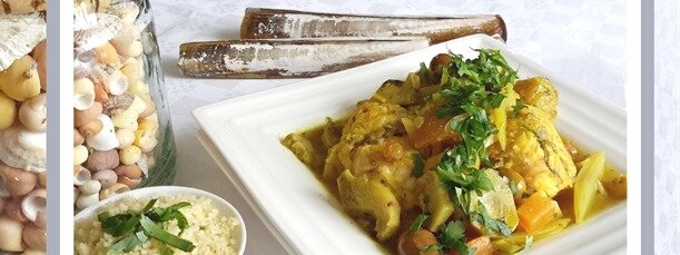 tajine de lotte (fenouil, artichaut, citron confit) tajine de lotte (fenouil, artichaut, citron confit)