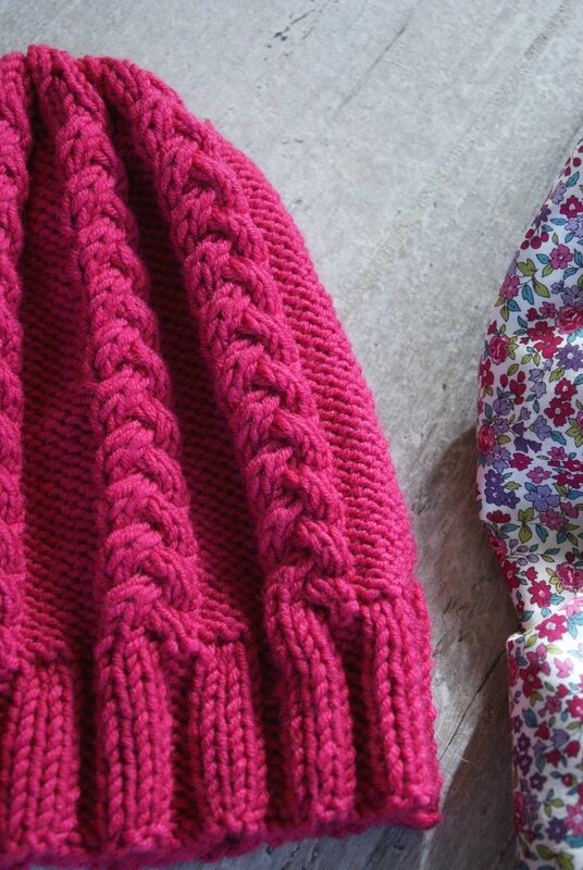bonnet framboise 015