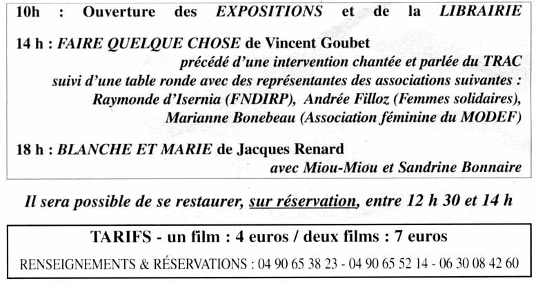 Affiche Sarrians 18 avril 2015