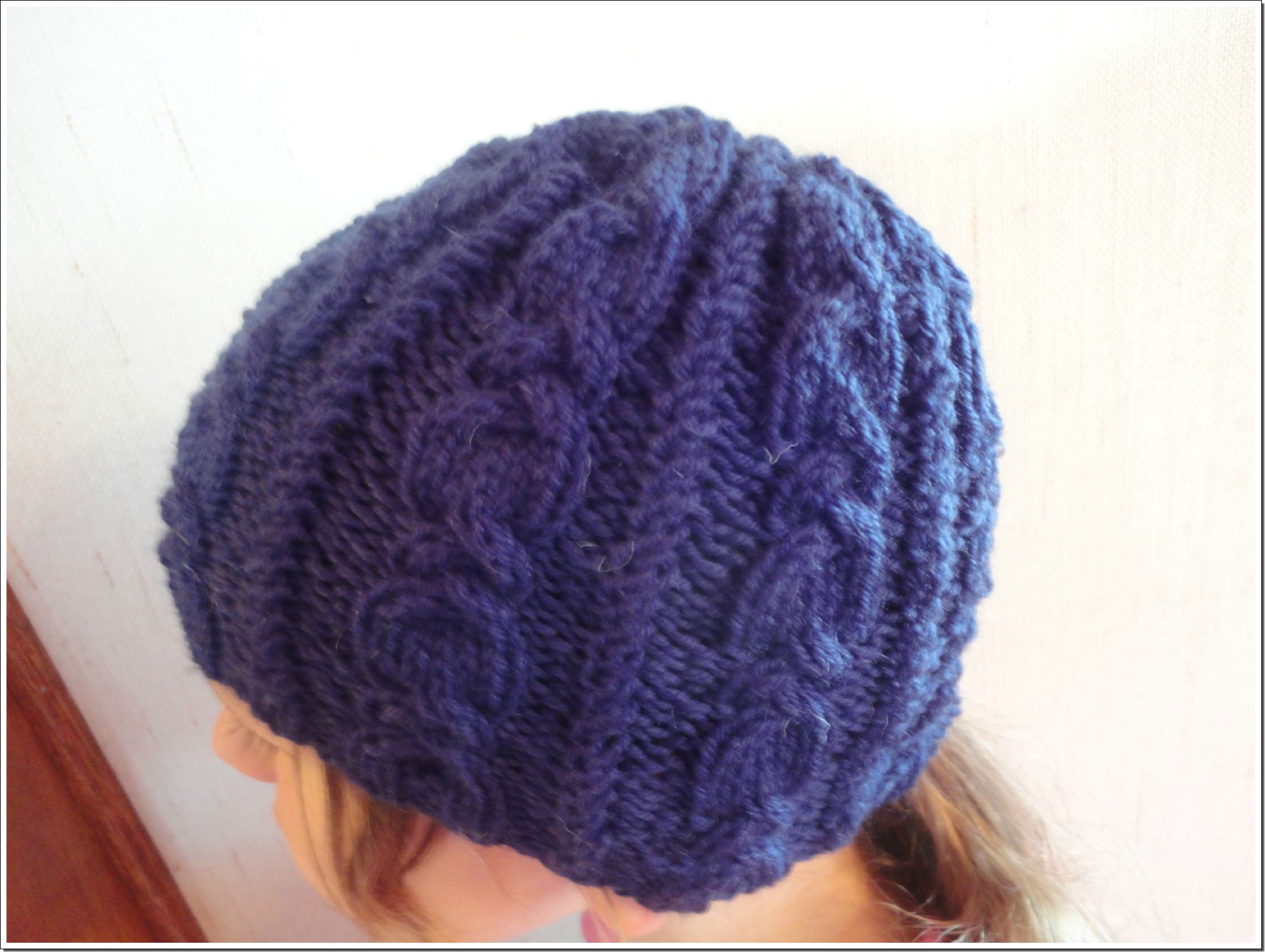 tricoter un bonnet aiguille 4.5