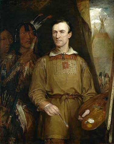 George Catlin autoportrait