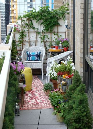 Des idées pour aménager son balcon l'atelier de cako Balcon idées Amenagement