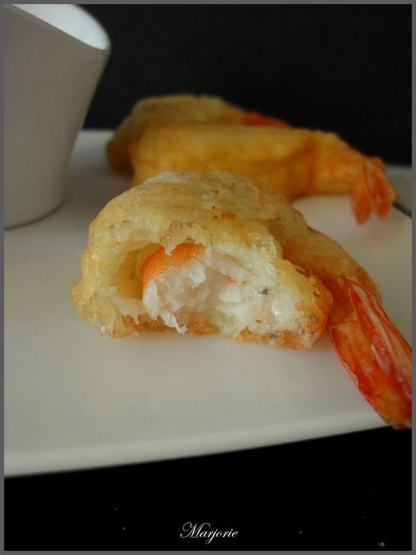 Beignets De Crevettes Au Gingembre Et Aneth Delicerecettes