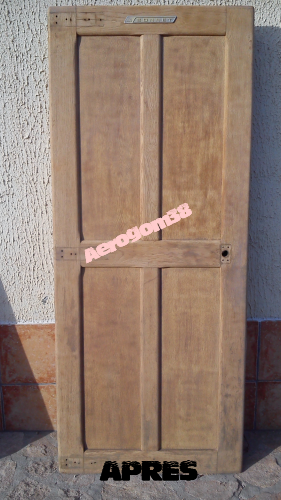 Ancienne porte en bois - Aérogom\'38 Ancienne porte en bois - Aérogom\'38