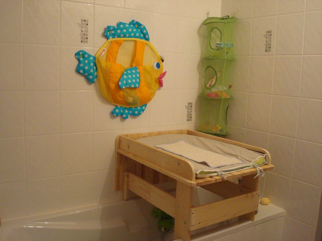 Table à langer pour baignoire okay ducky ?