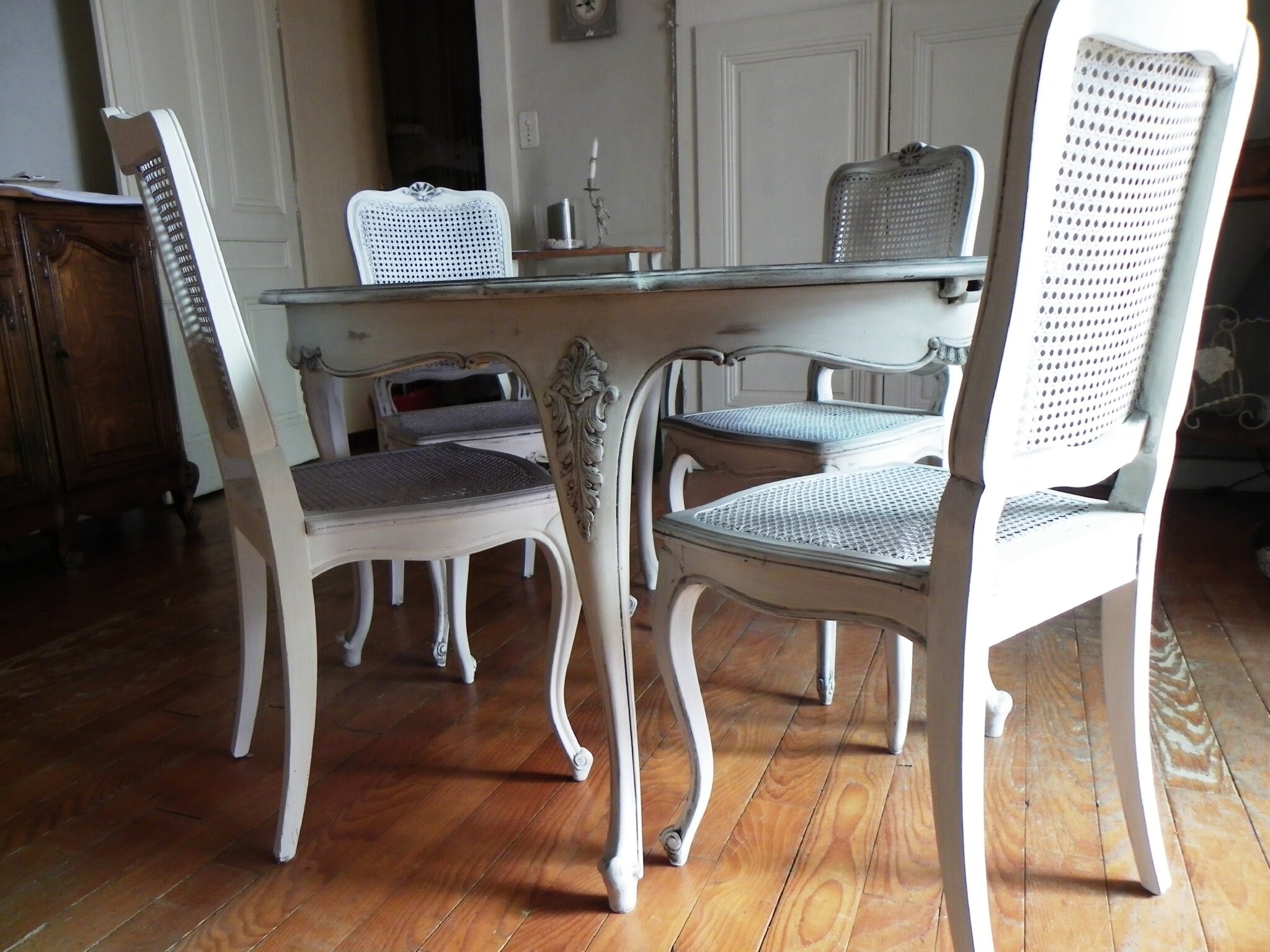 Salle a manger campagne chic: une aire ouverte réussie salle à ...