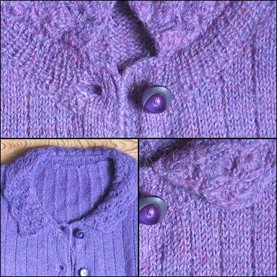 comment tricoter une bande de boutonnage