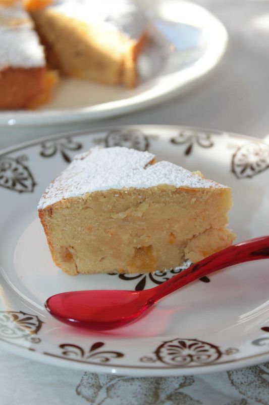 Gâteau moelleux à la farine de pois chiche, parfumé à l'orange - Le blog de  MagJTCuisine