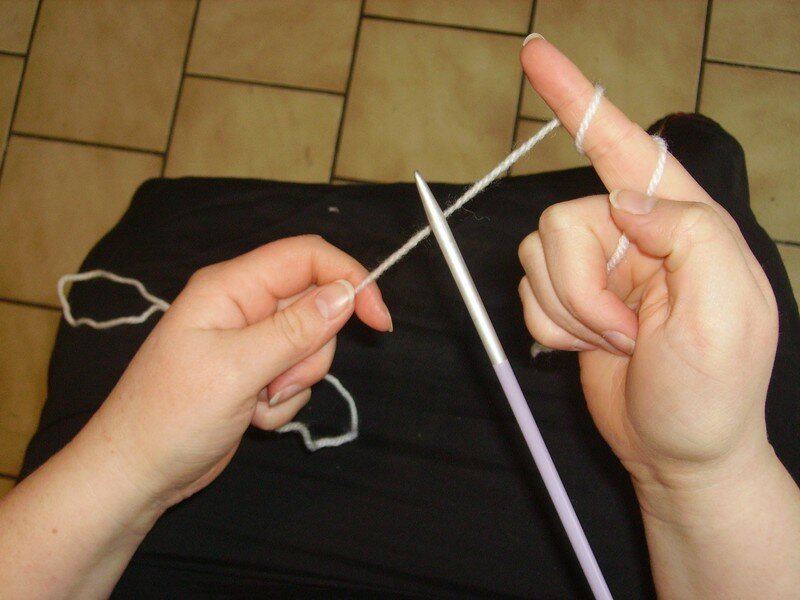 comment tricoter quand on est gauchere