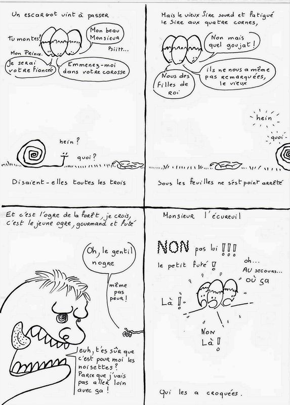 Les noisettes de Tristan Klingsor dis bonjour au soleil