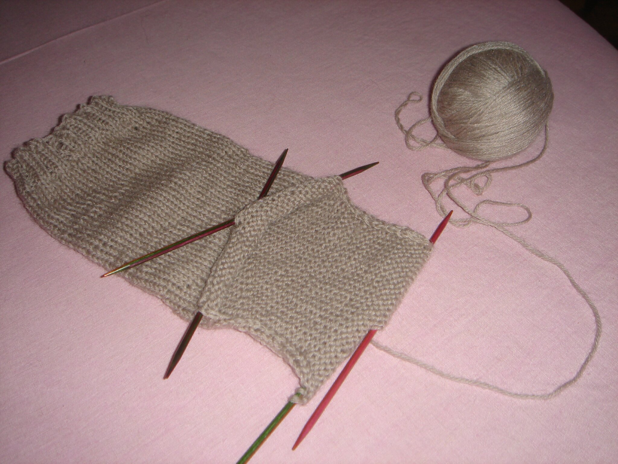 comment tricoter talon chaussette