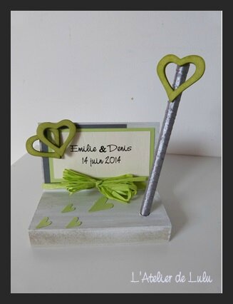 porte stylos coeurs et son stylos