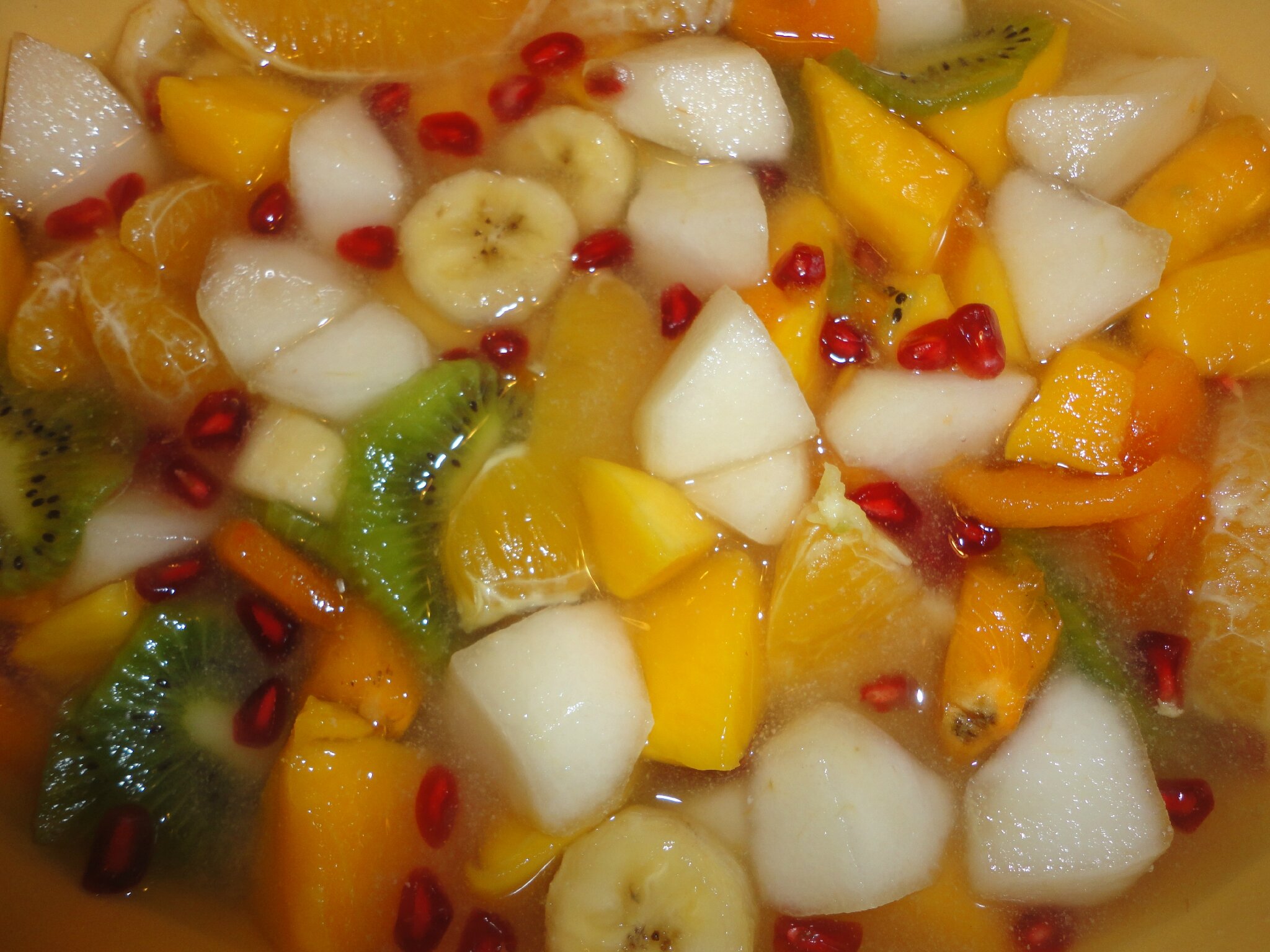 salade de fruit frais d’hiver