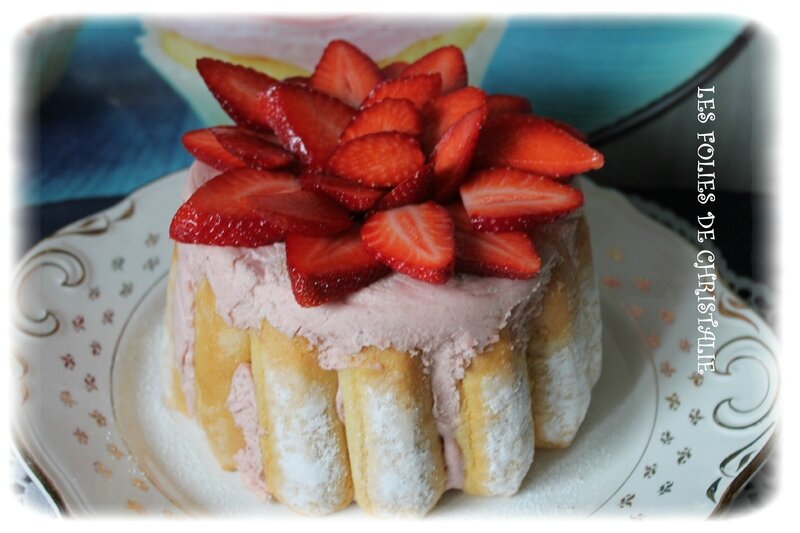 Charlotte aux fraises 3
