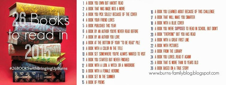 26 books toread in 2015