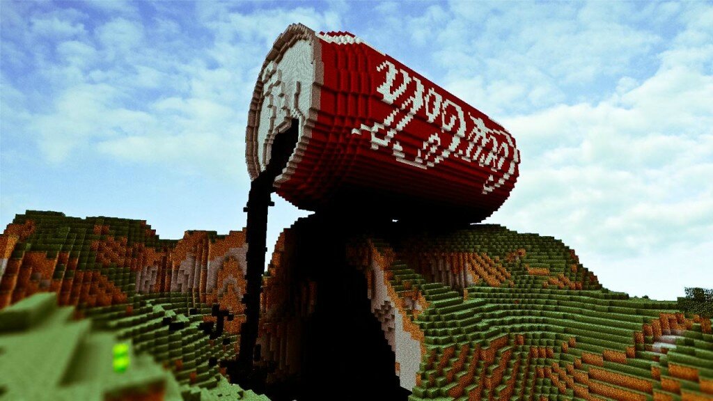 Minecraft Coca-Cola