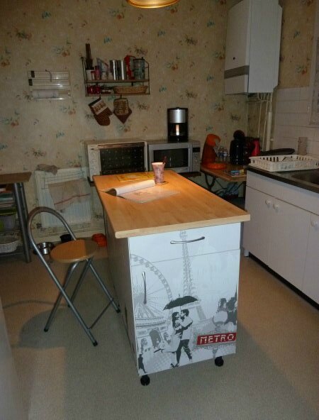 J'ai toujours voulu un ilot central le bonheur c'est simple comme... Ilot central cuisine pas cher