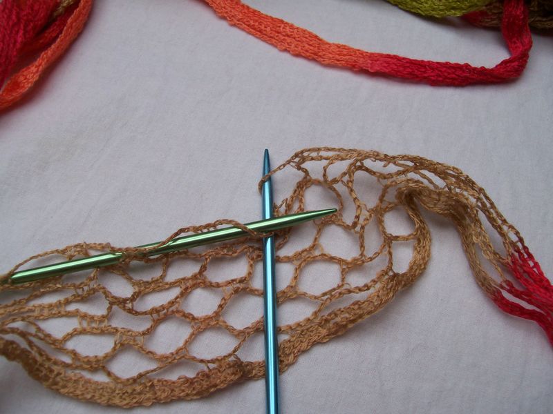 comment tricoter la laine volantee