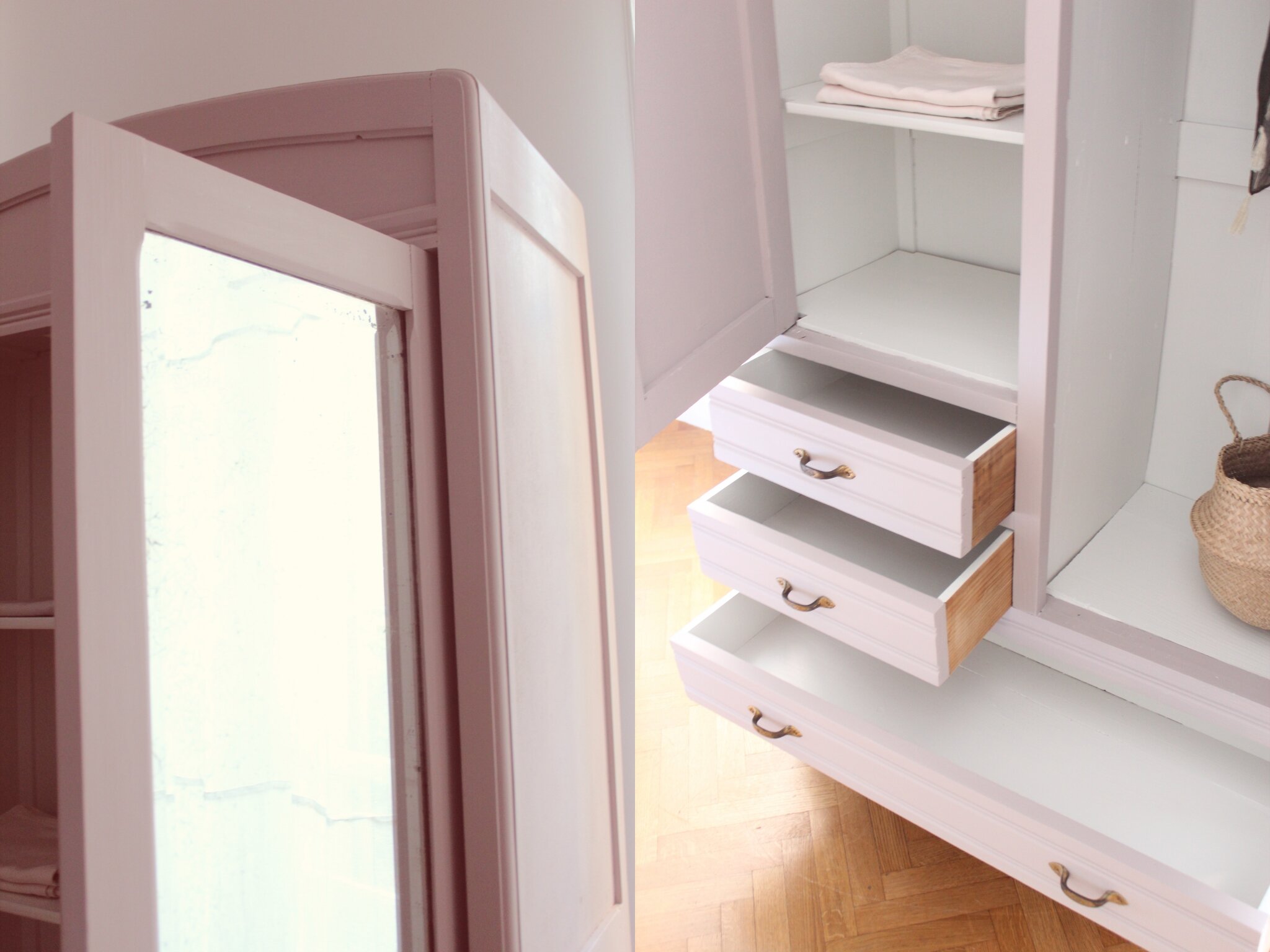 Armoire enfant au miroir trendy little