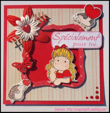 Carterie rouge Spécialement pour toi - août 2011