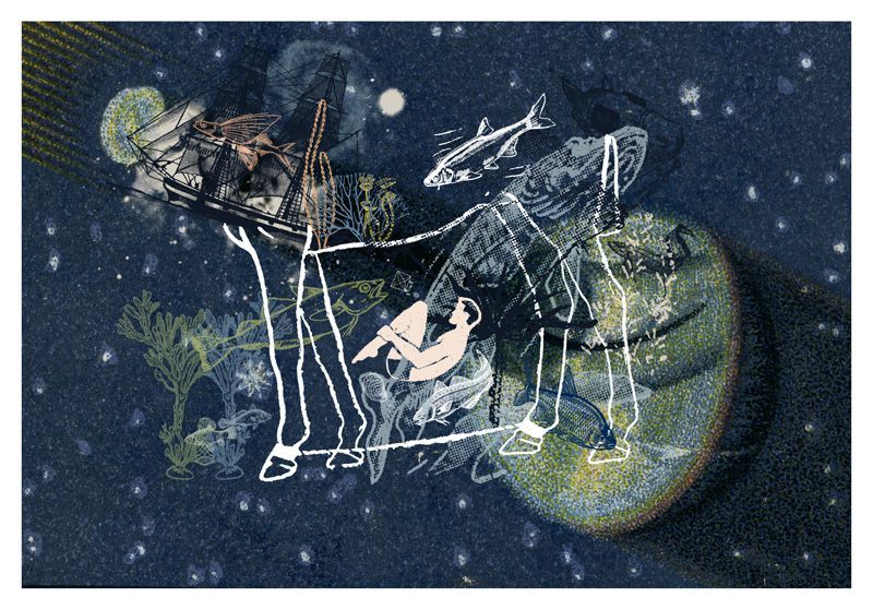 Comme un poisson dans l'univers