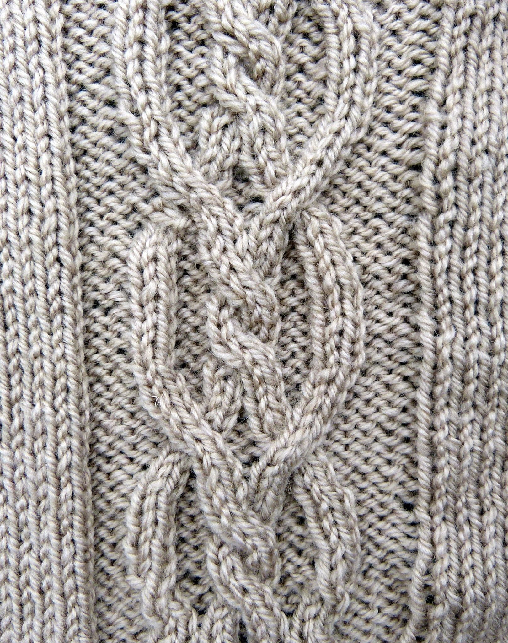 tricoter une torsade double