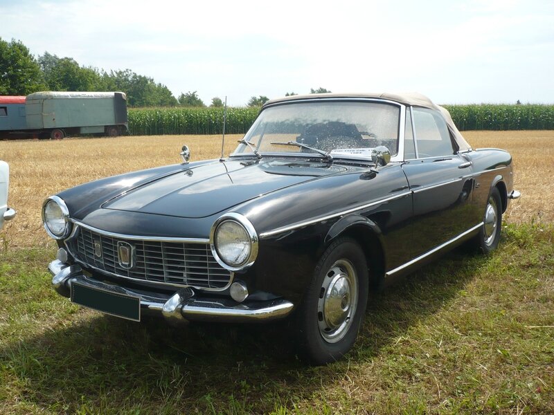 FIAT 1500 cabriolet 1964 Ohnenheim (1)