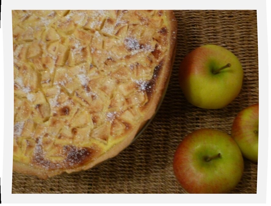 Tarte normande aux pommes (3)