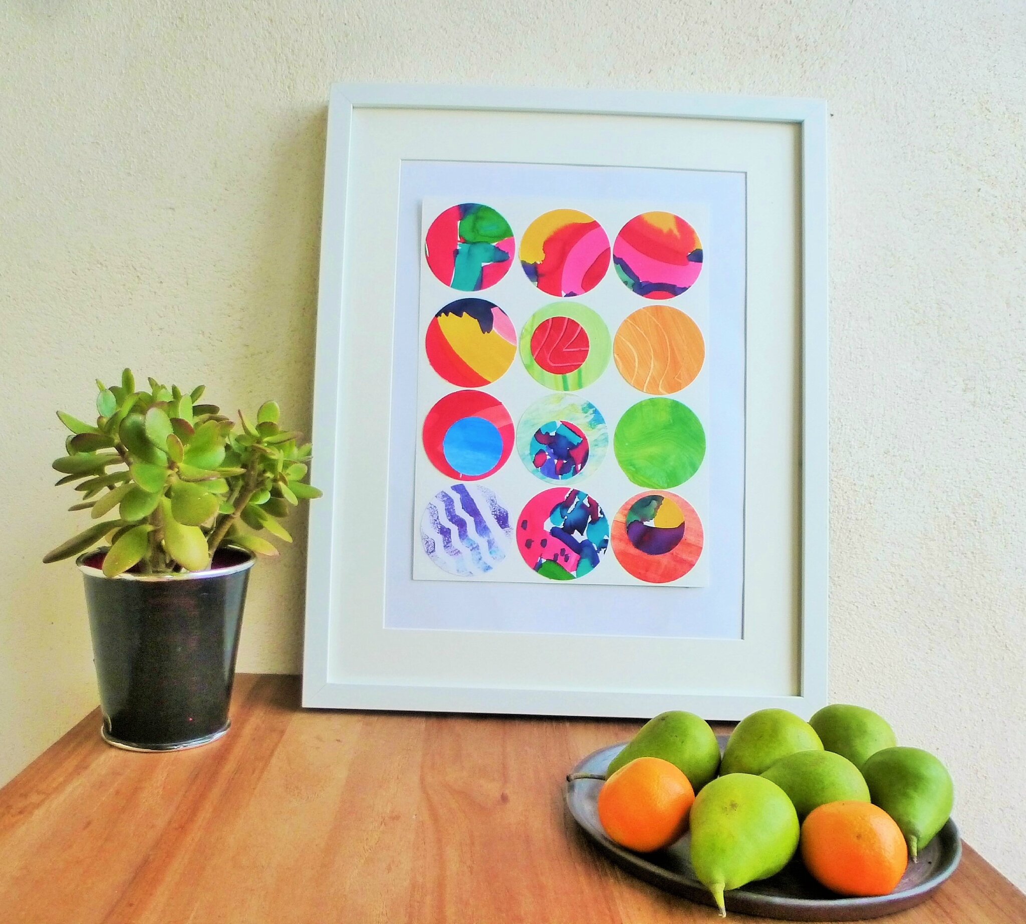 Des tableaux uniques, abstraits, géométriques et feng shui dans ma ...