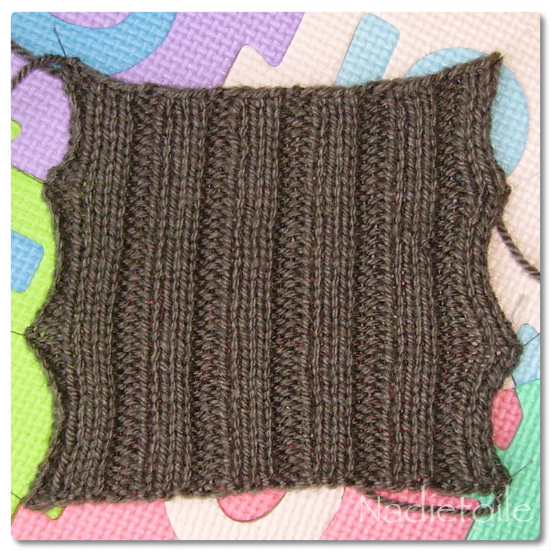 comment tricoter les cotes 3 3