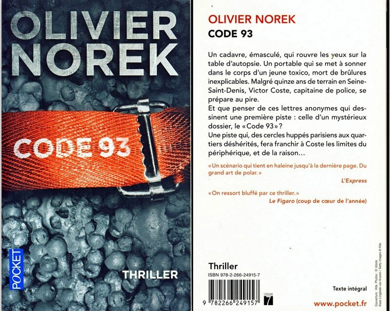 Olivier Norek - code 93