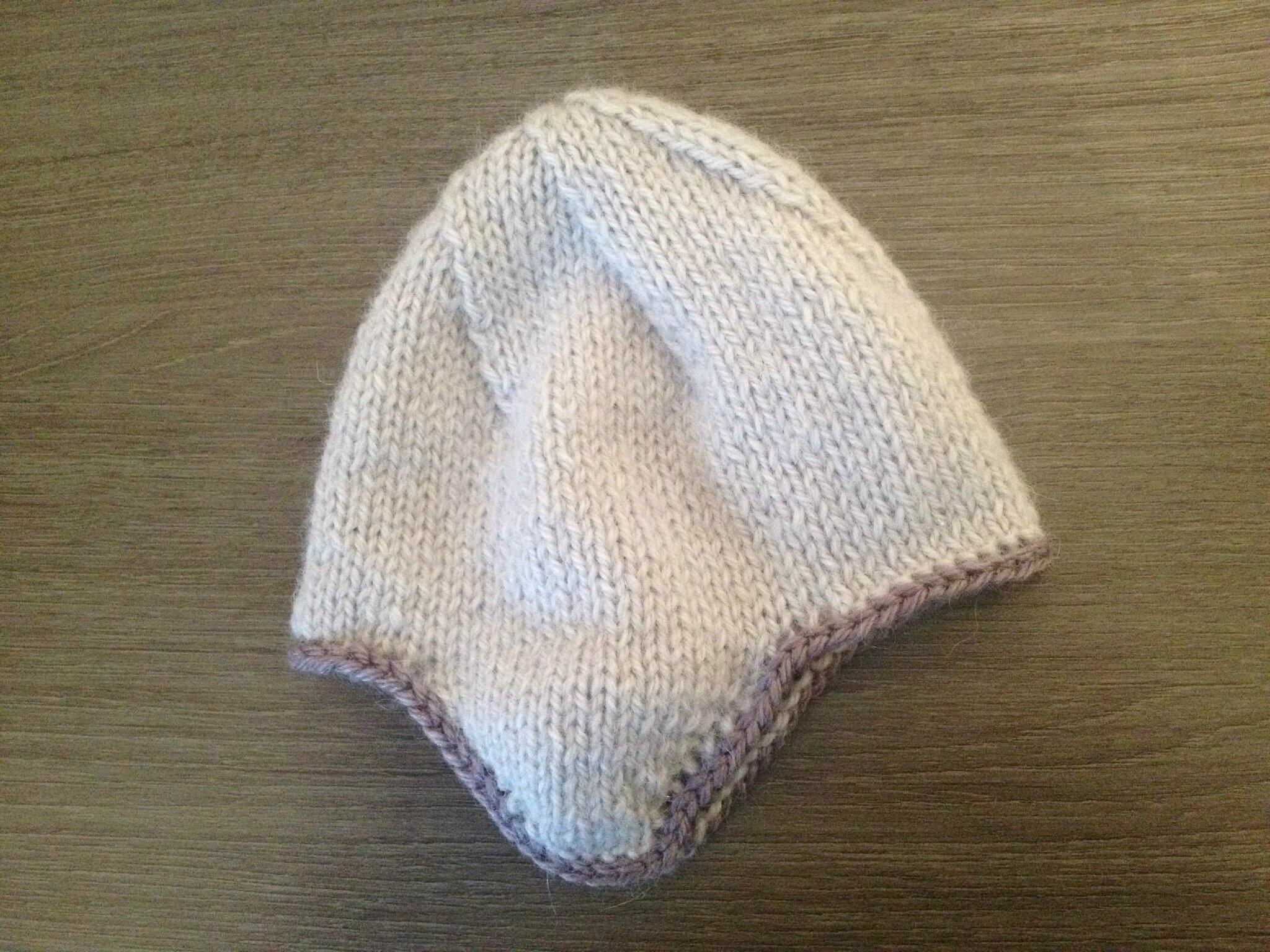 Un peu de tricot.