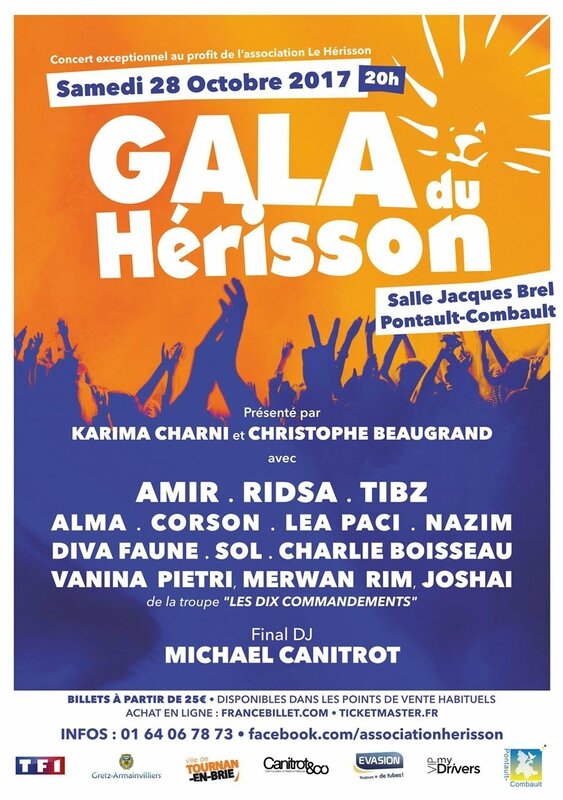 affiche gala hérisson 2017
