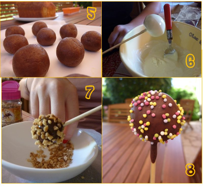 Ordinary Recette Facile Pop Cake #3: Niveau Recette Pour Une Bonne Trentaine De Cake Pops (relativement Petit, 3cm De Diamètre) : Ordinary Recette Facile Pop Cake #3: Niveau Recette Pour Une Bonne Trentaine De Cake Pops (relativement Petit, 3cm De Diamètre) :