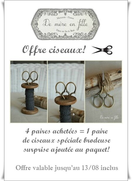 offre ciseaux