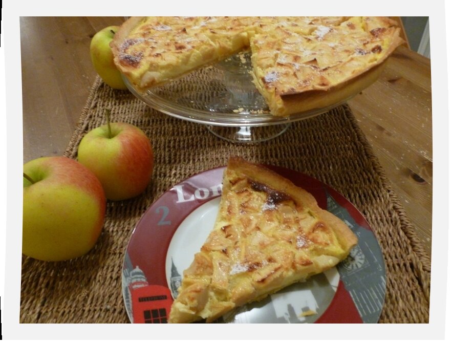 Tarte normande aux pommes (4)