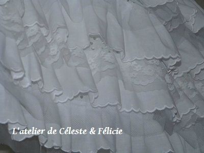 L'atelier de céleste et félicie Rideaux a volant